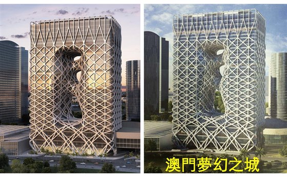 酒店玻璃鋁板幕墻工程項(xiàng)目設(shè)計效果圖